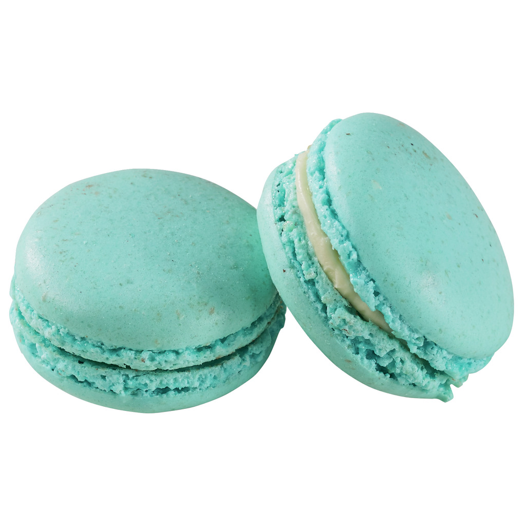 Macaron menthe glaciale