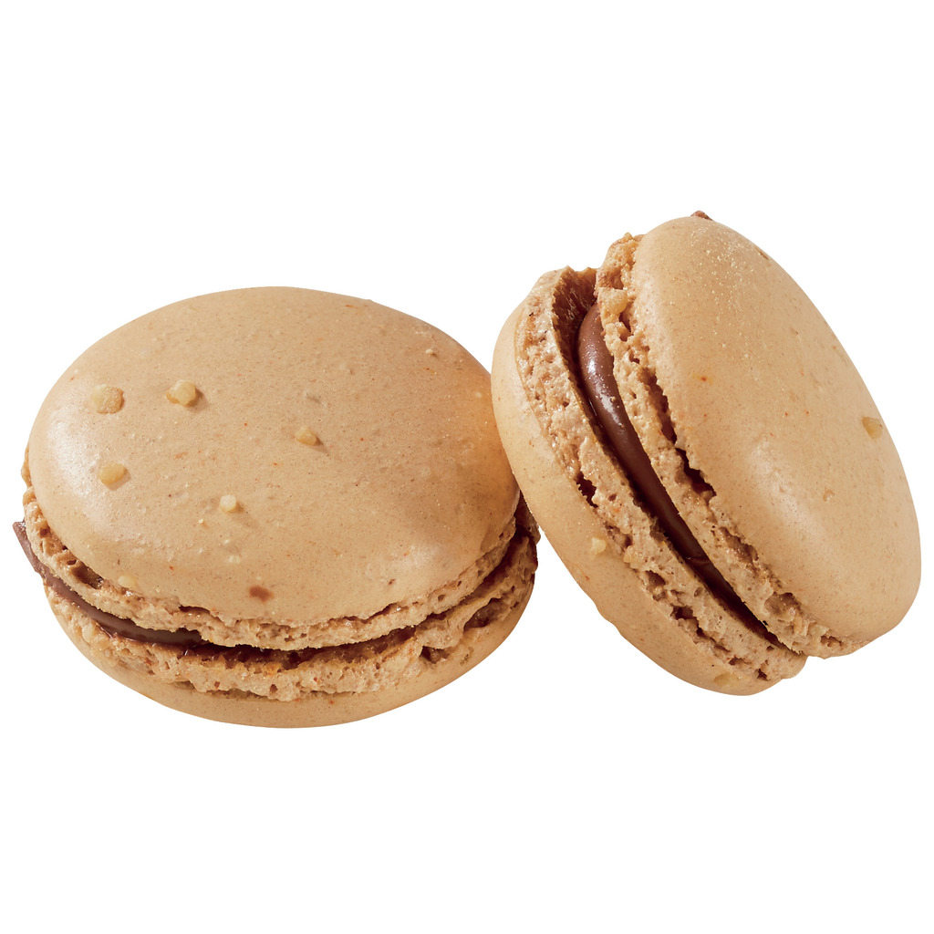 Macaron pâte à tartiner noisette