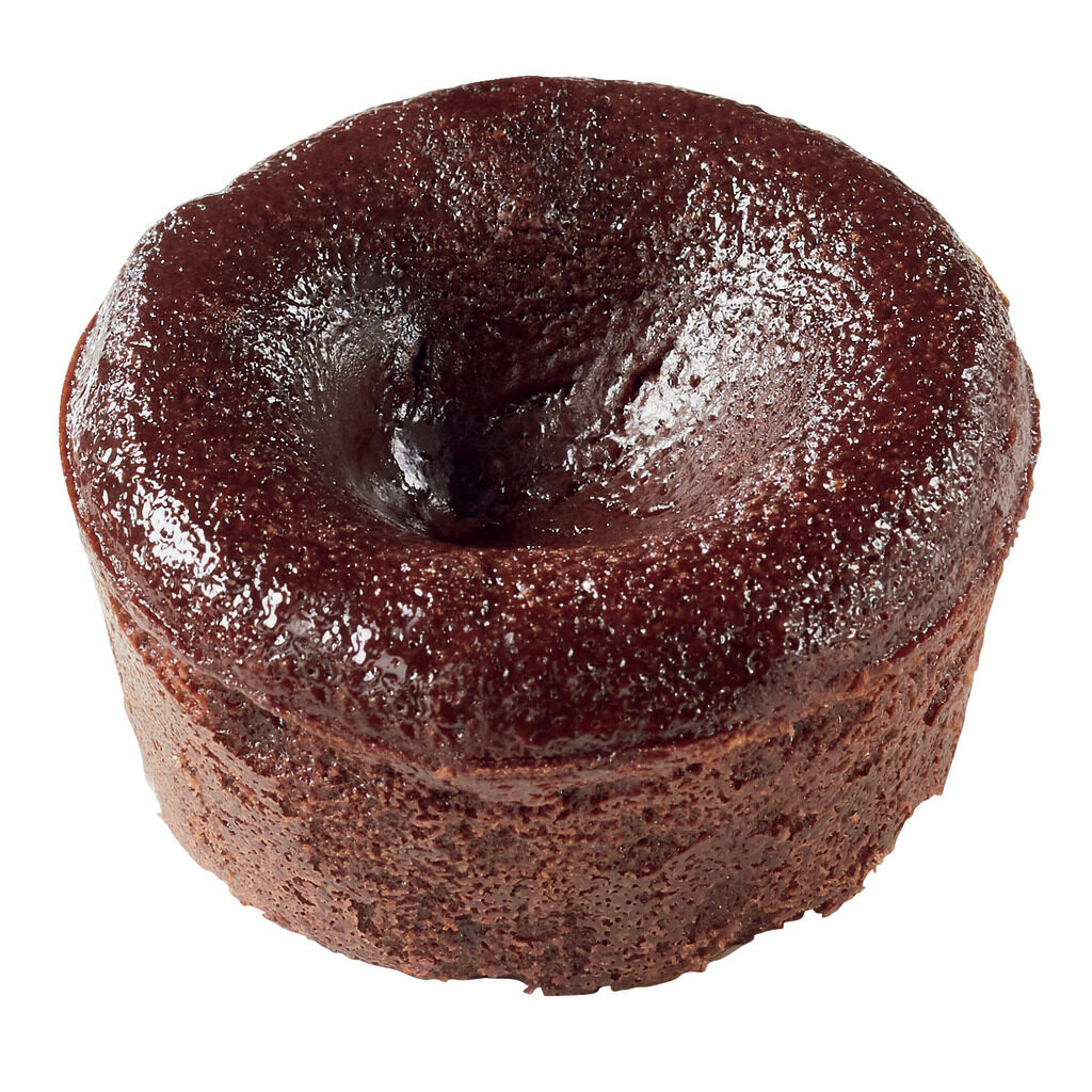 Fondant  au chocolat cœur coulant caramel beurre salé