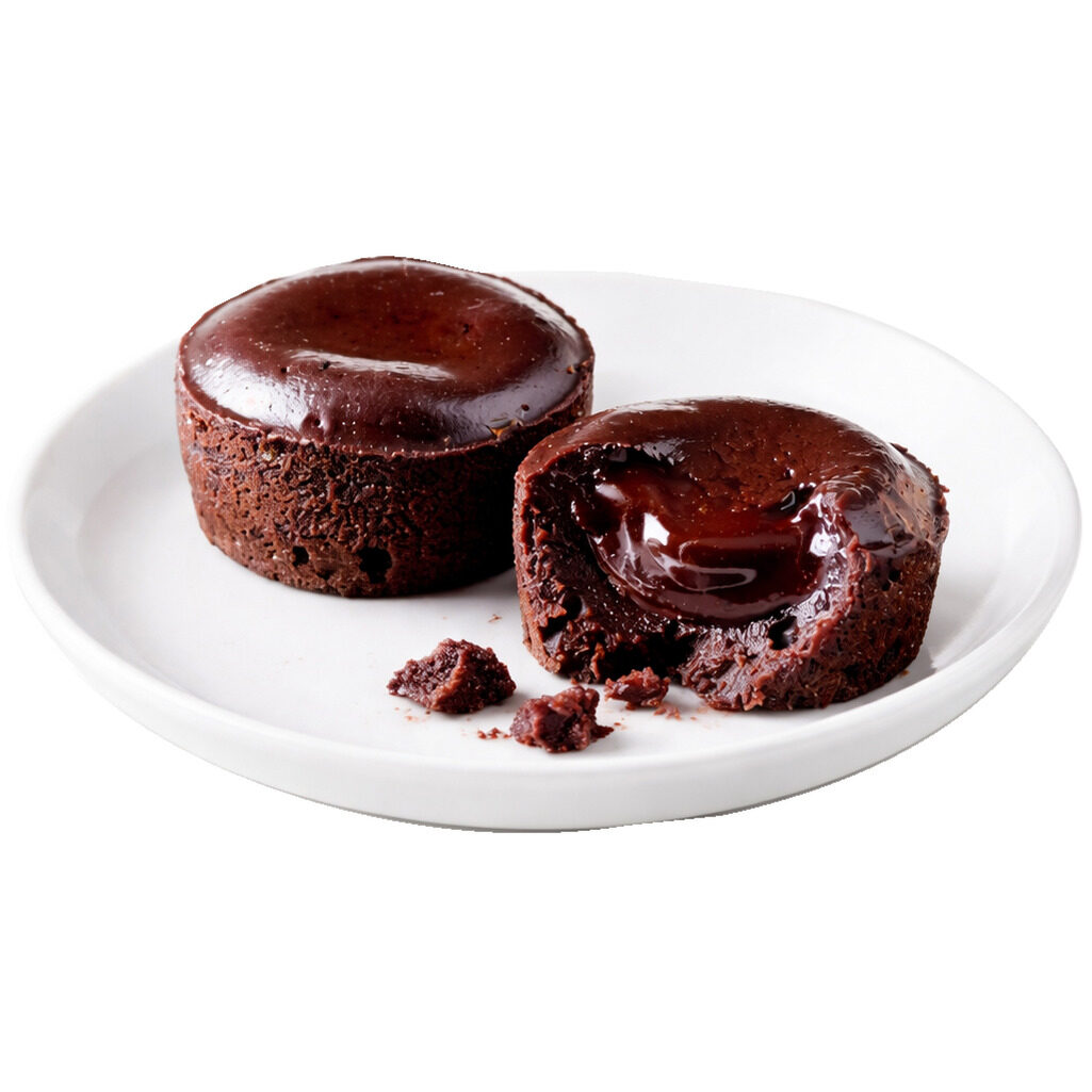 Mini fondant chocolat cœur coulant