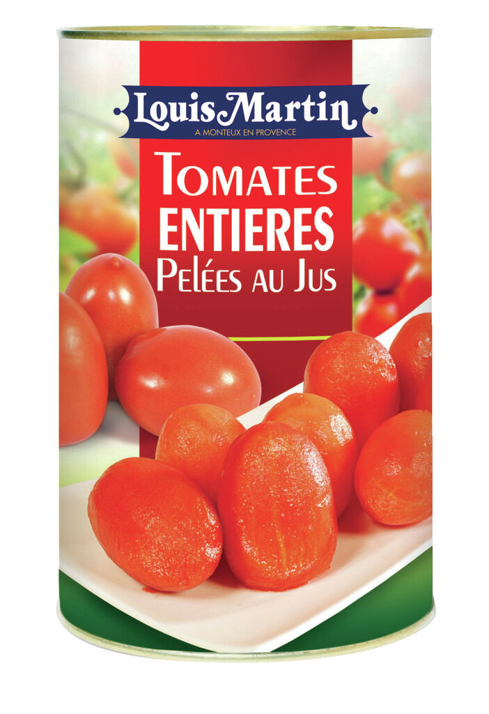 Tomates pelées au jus