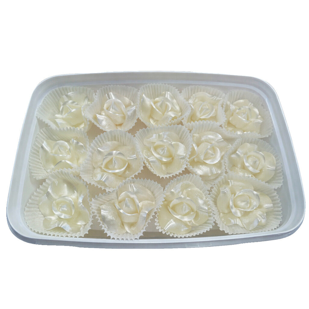 Roses grand modèle blanches