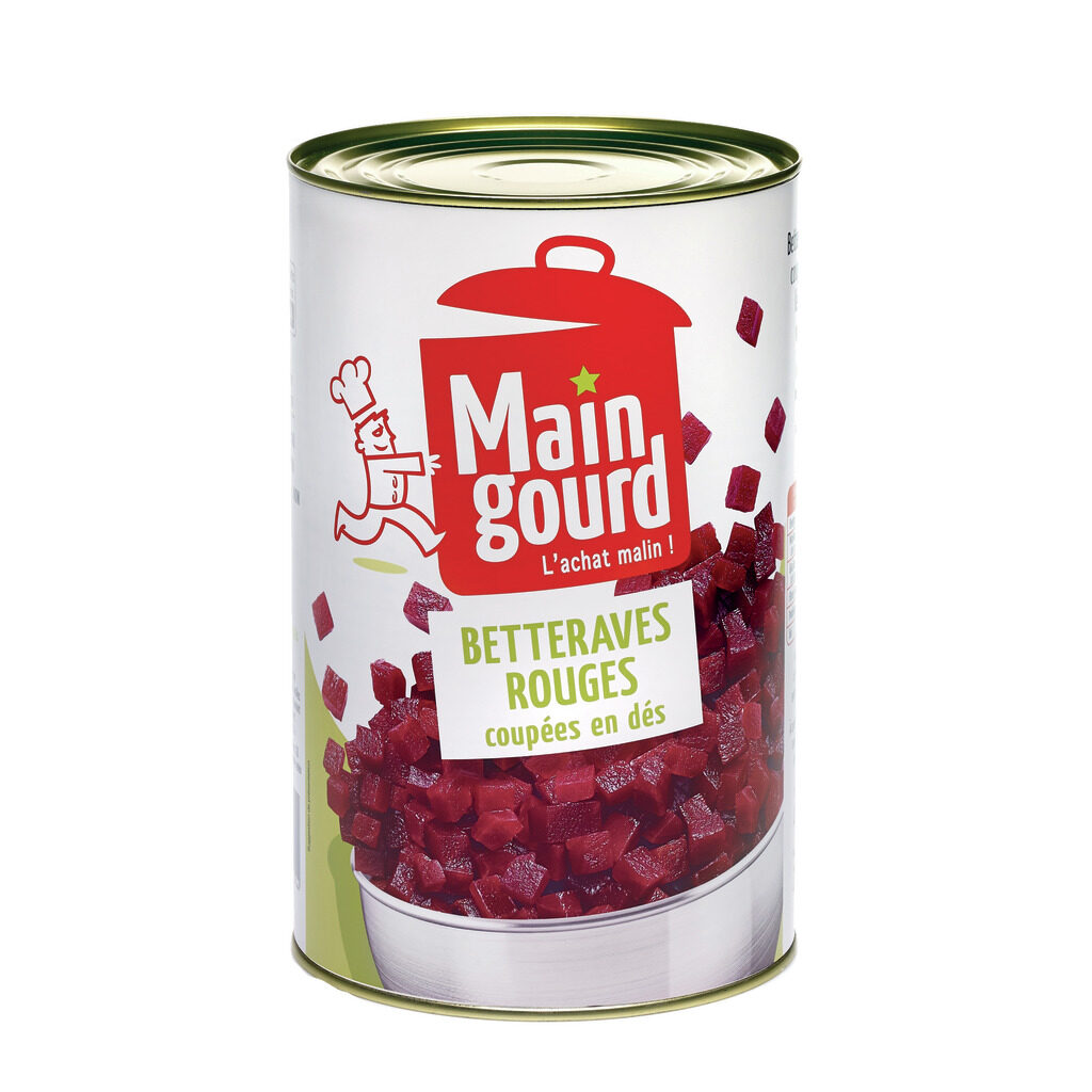 Betteraves rouges en dés