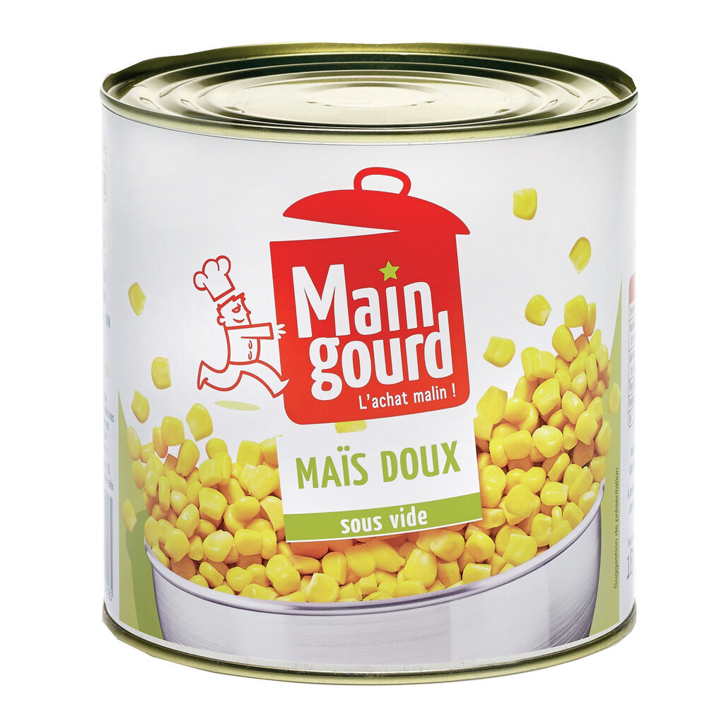 Maïs doux en grains