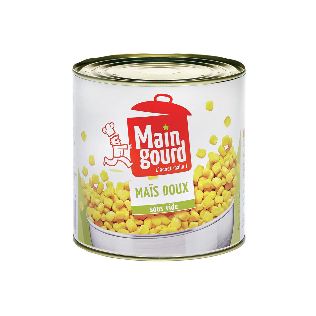 Maïs doux en grains