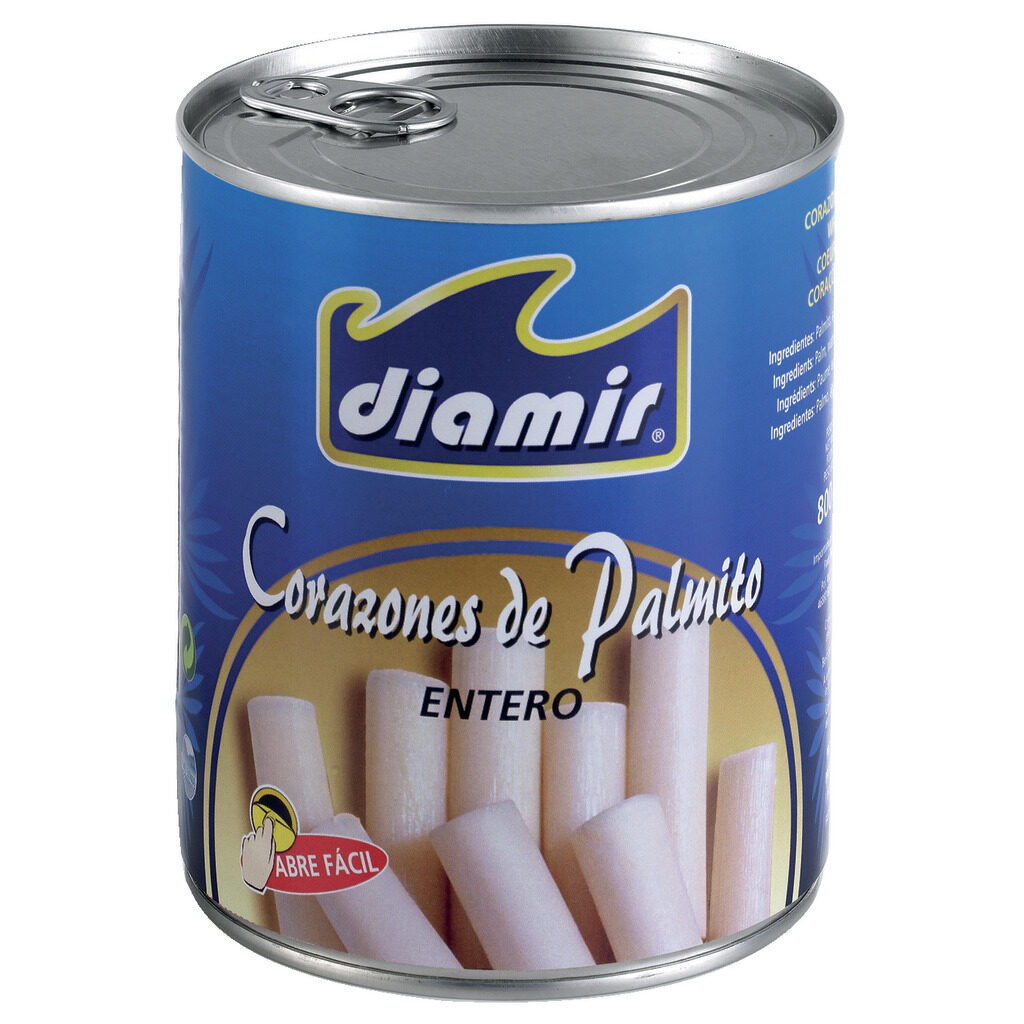 Cœurs de palmiers entiers