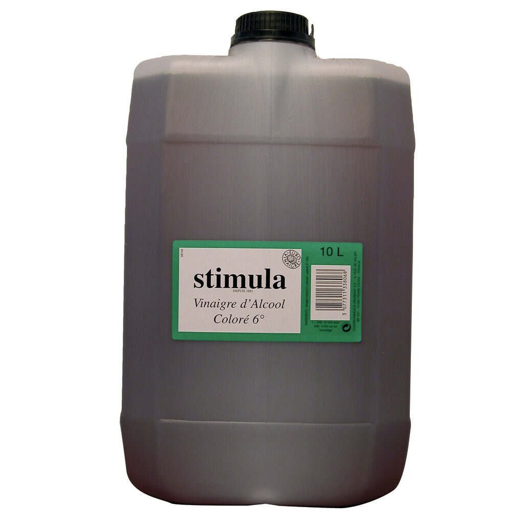 Vinaigre d'alcool coloré 6°