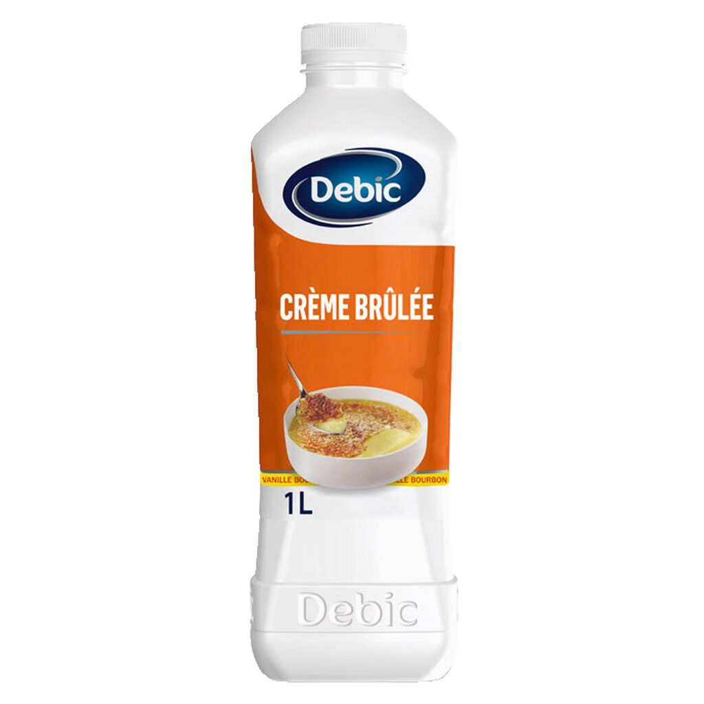 Préparation pour crème brûlée