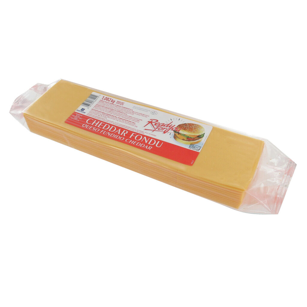 Tranches de Cheddar fondu 51%
