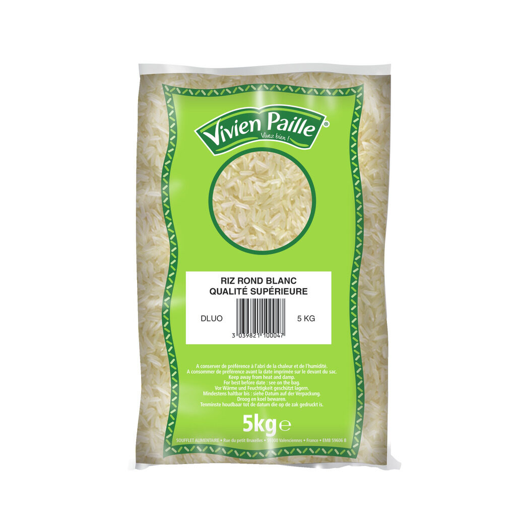 Riz rond blanc naturel