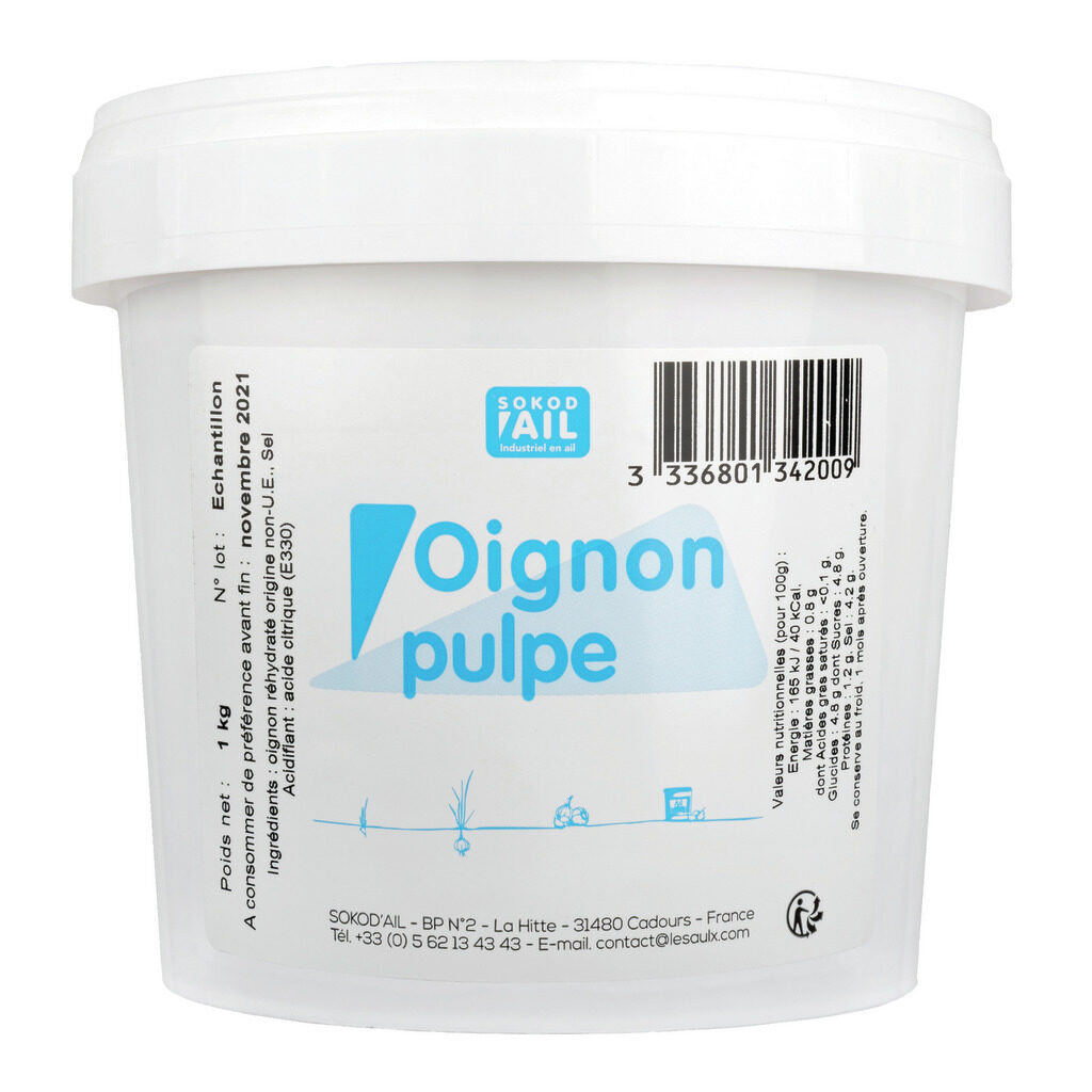 Pulpe d'oignon