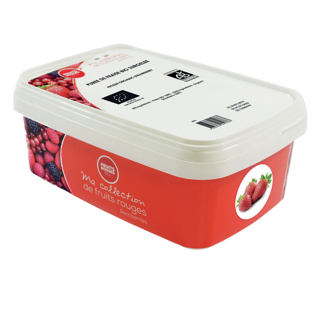 Purée de fraise Bio
