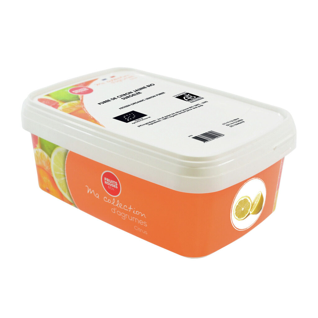 Purée de citron jaune Bio