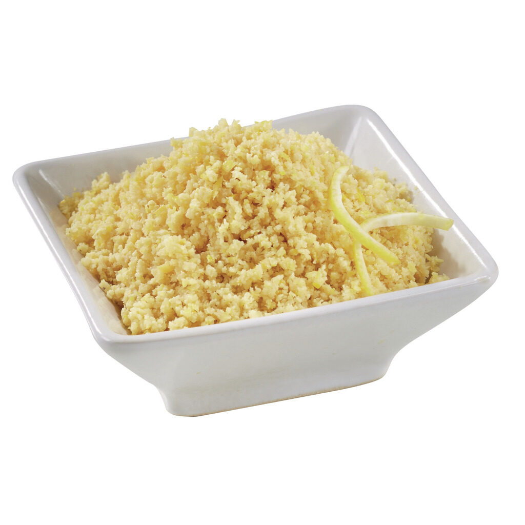 Zeste semoule de citron jaune