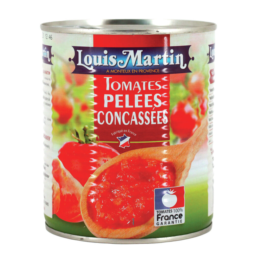 Tomates pelées concassées