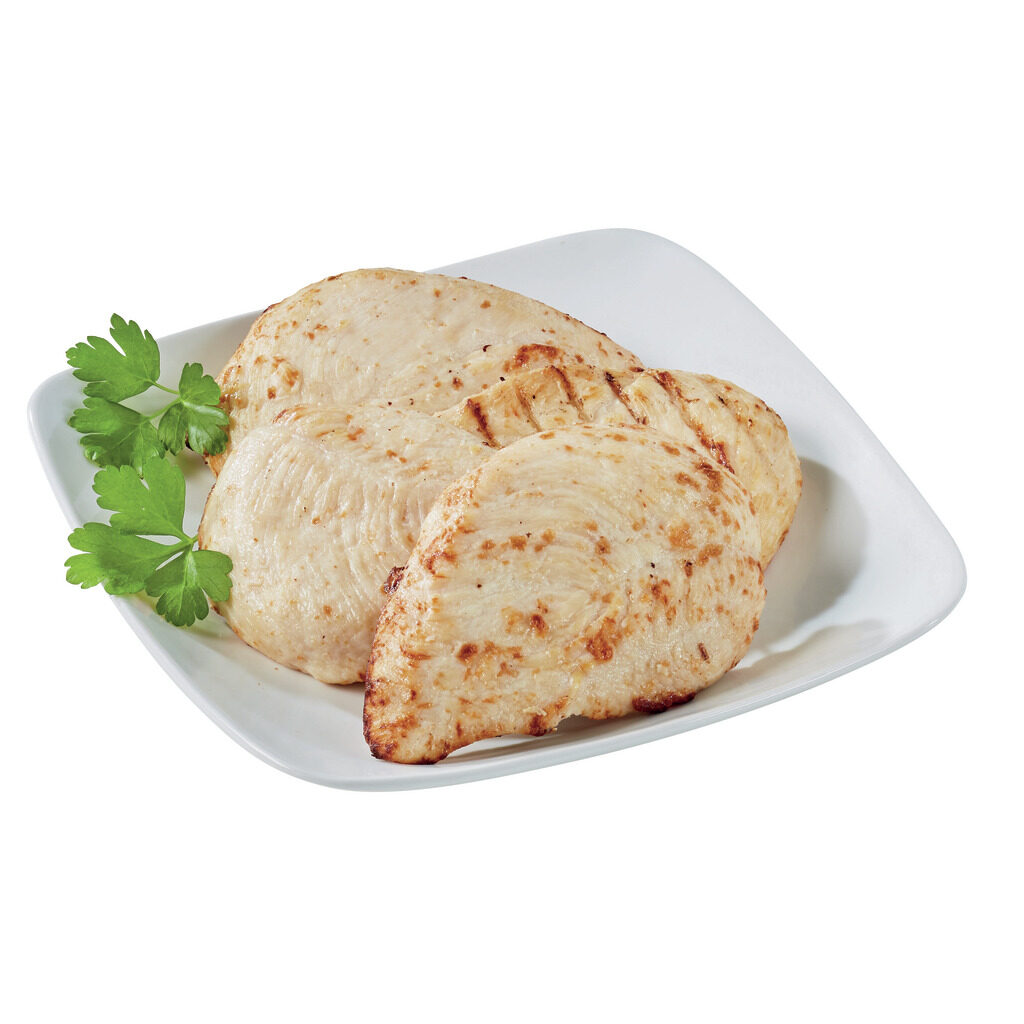 Filet de poulet cuit roti