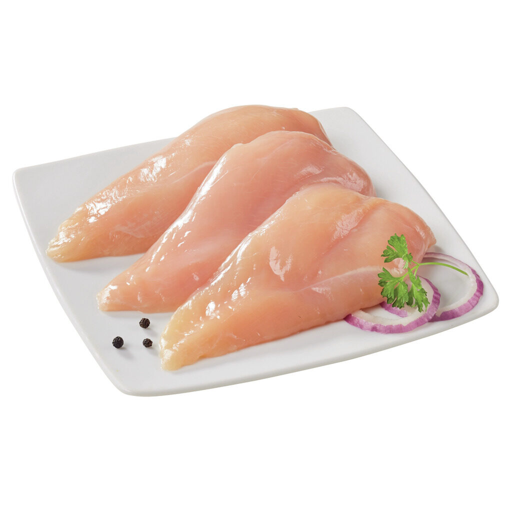 Filet de poulet cru