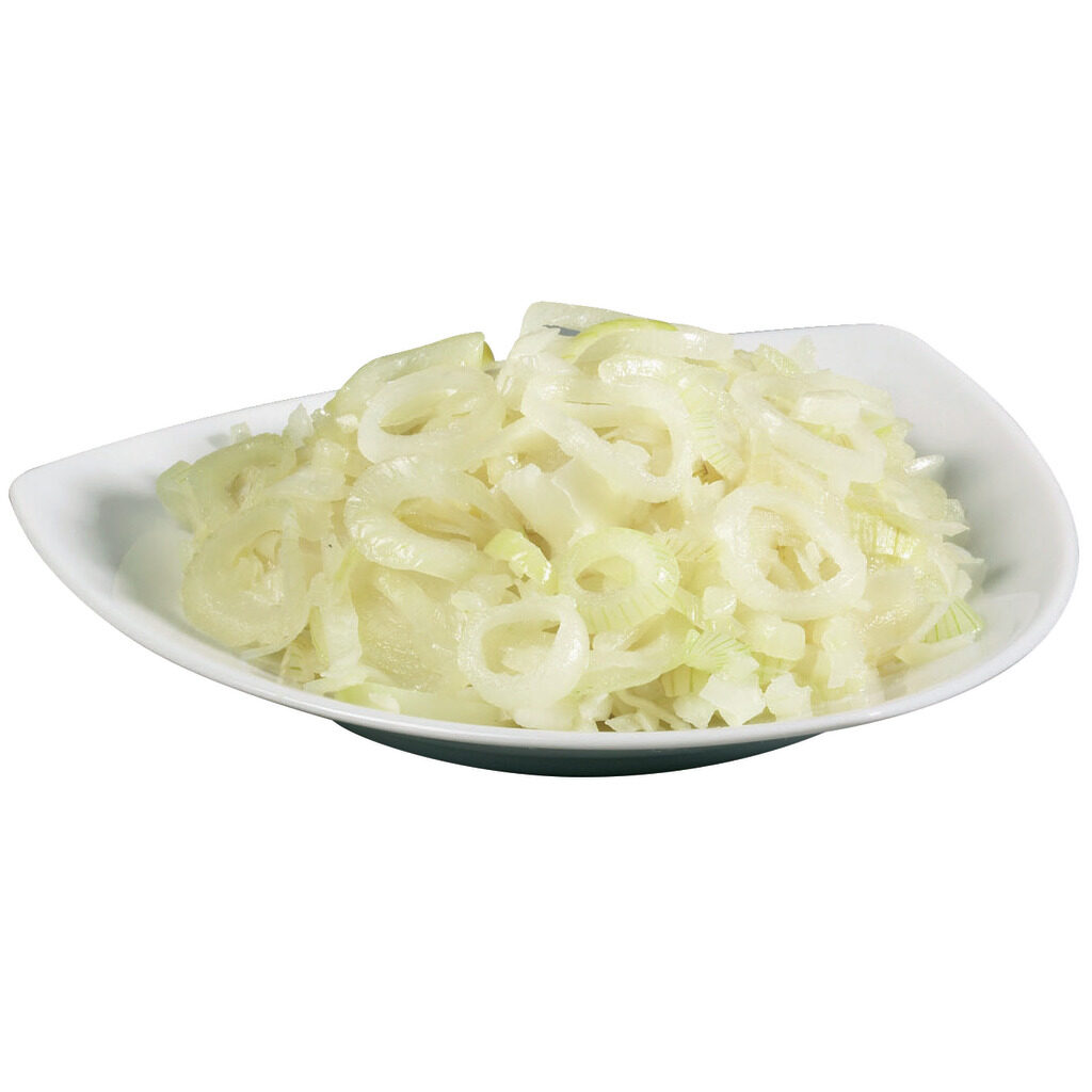 Oignons blancs émincés