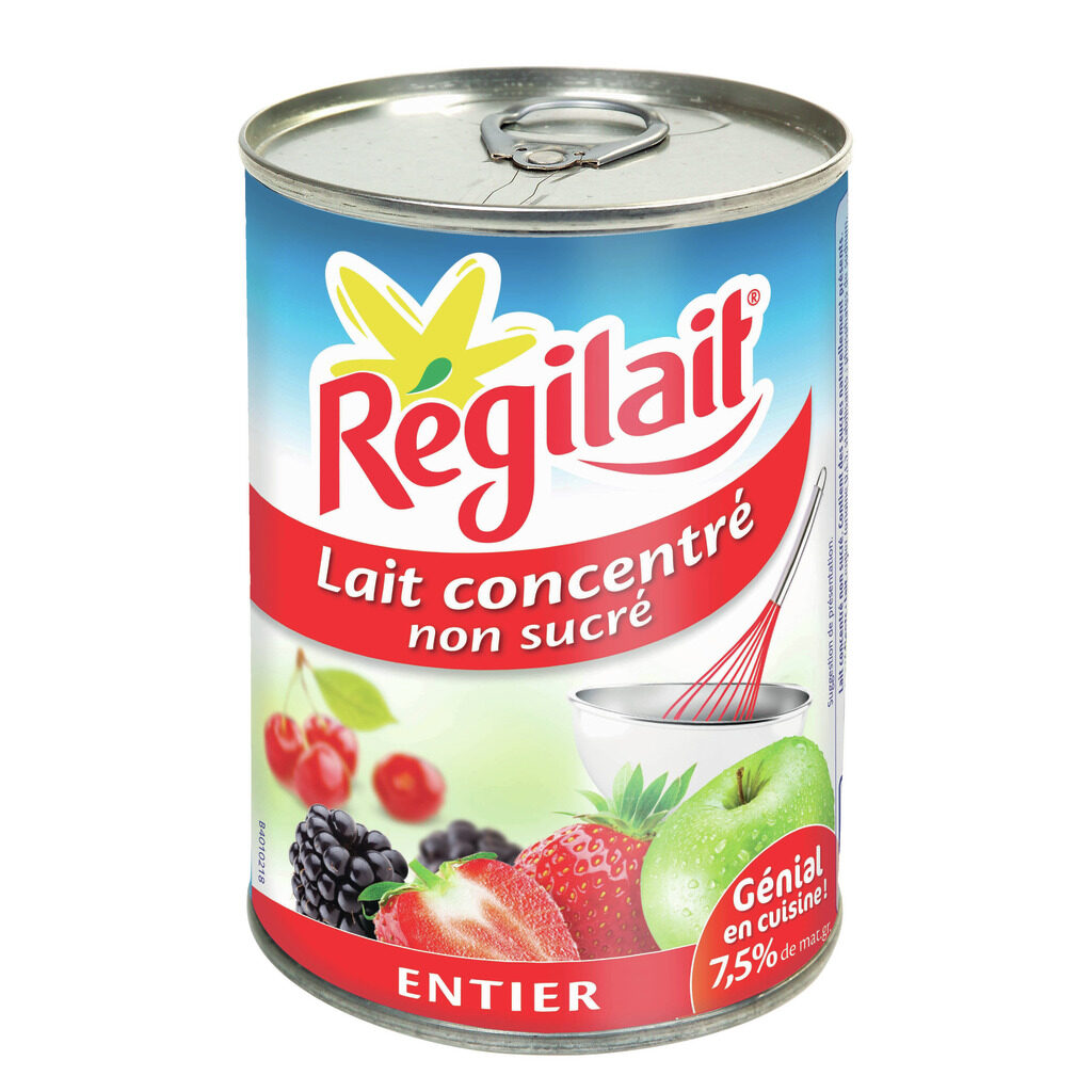 Lait concentré non sucré 7,5% M.G.