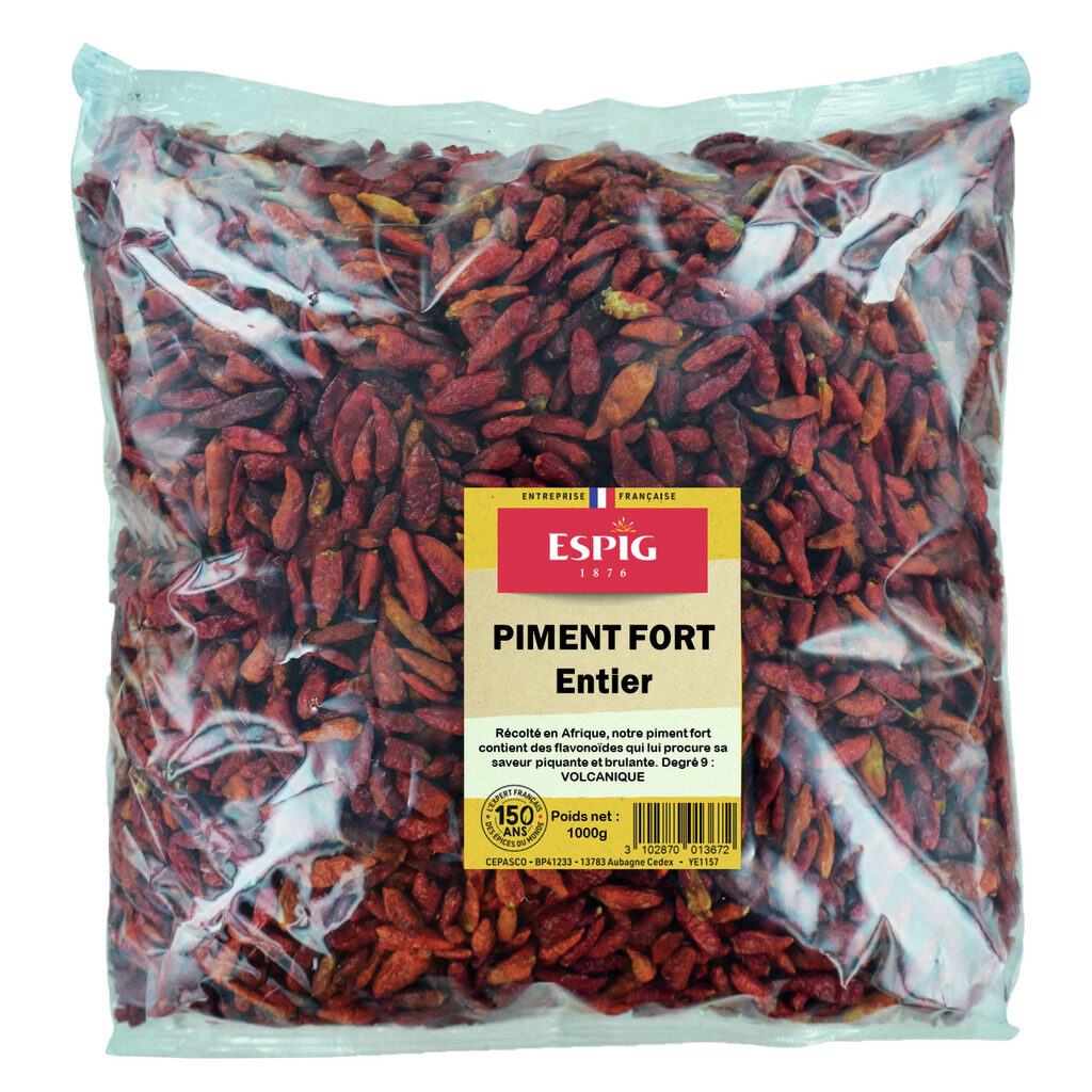 Piment fort entier