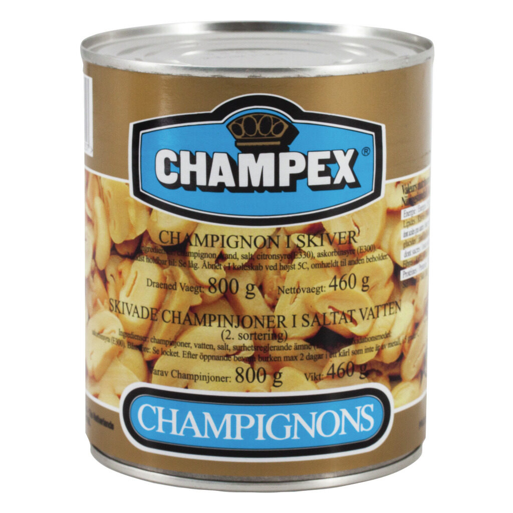 Champignons émincés
