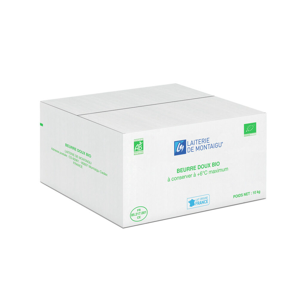 Beurre doux 82% M.G. Bio