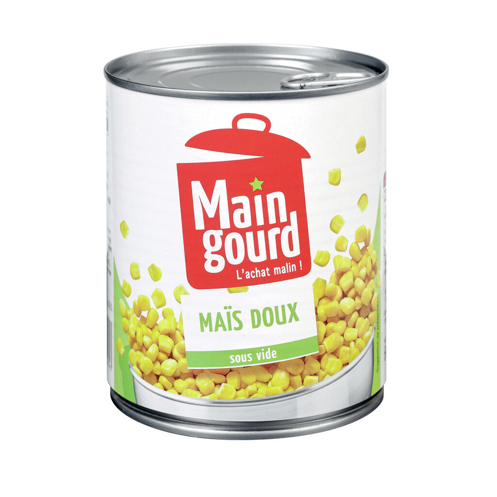 Maïs doux en grains