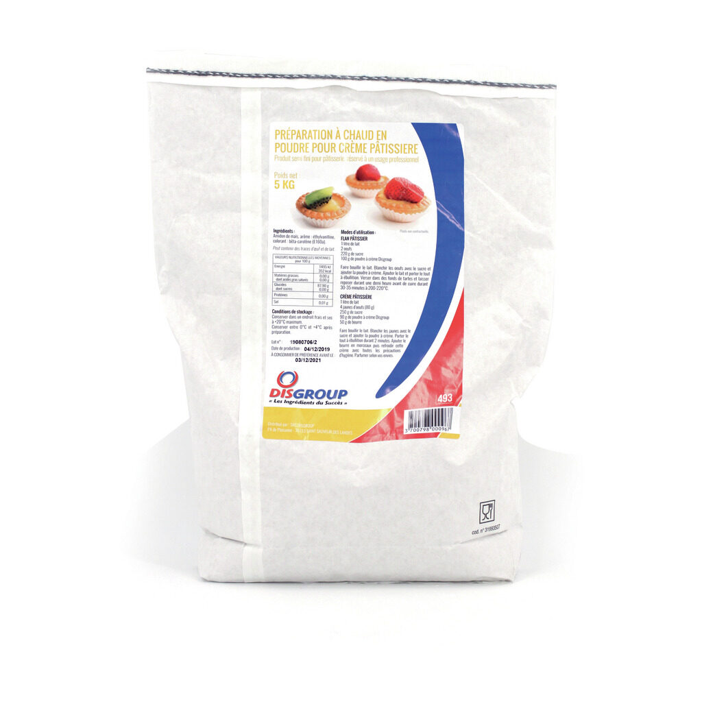 Crème pâtissière à chaud