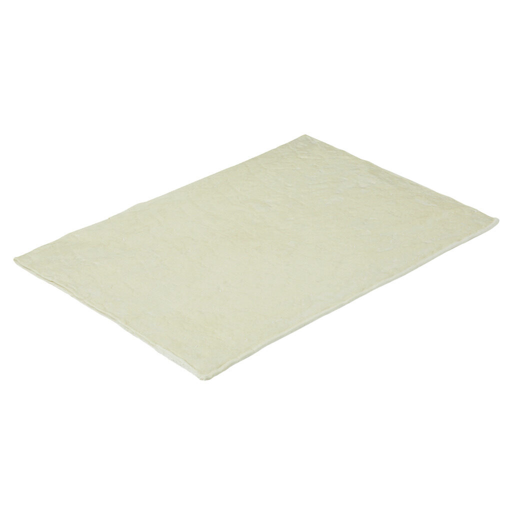 Plaque pizza non piquée prépoussée