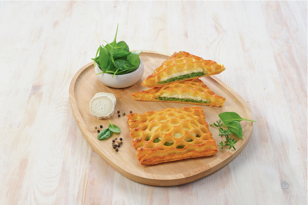 Feuilleté chèvre/épinard