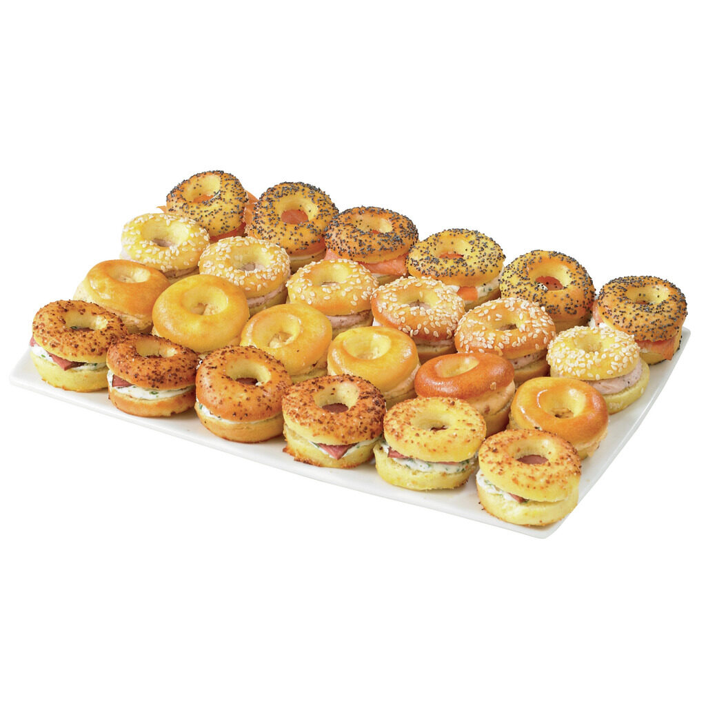 Mini bagels briochés salés