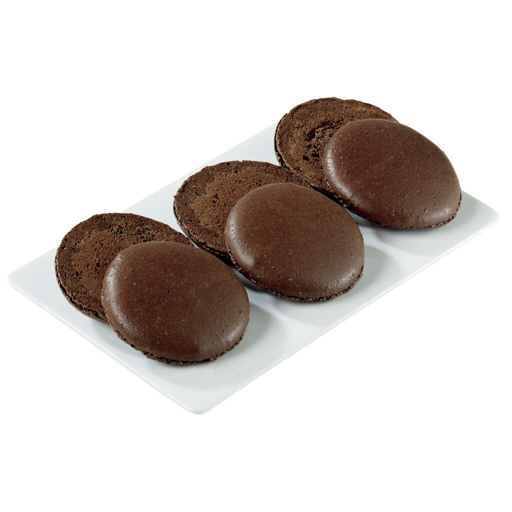 Coque macaron cacao
