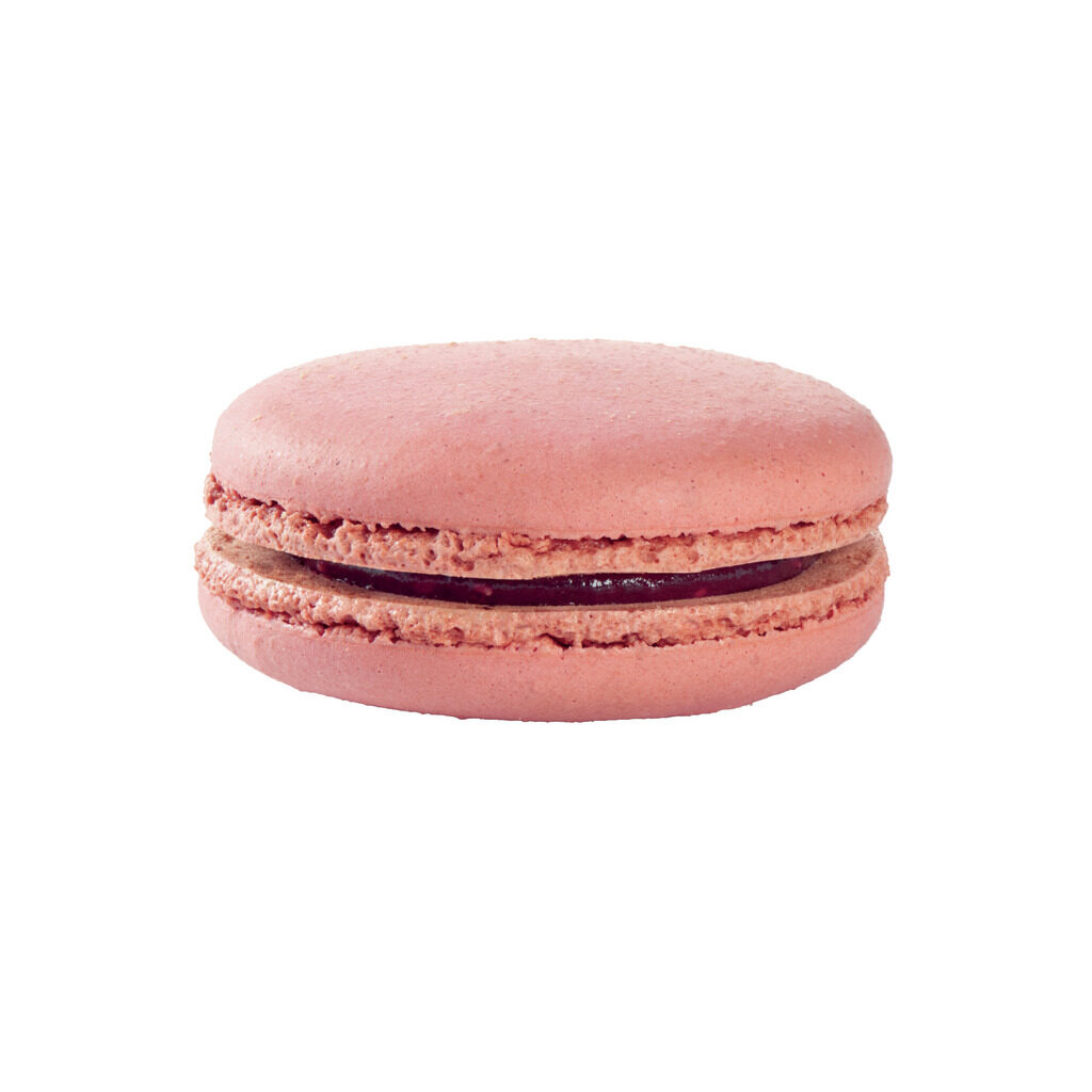 Macaron gourmand framboise