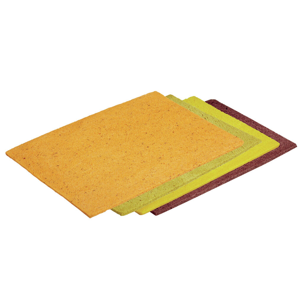 Plaques de pain de mie "toutes en couleurs"