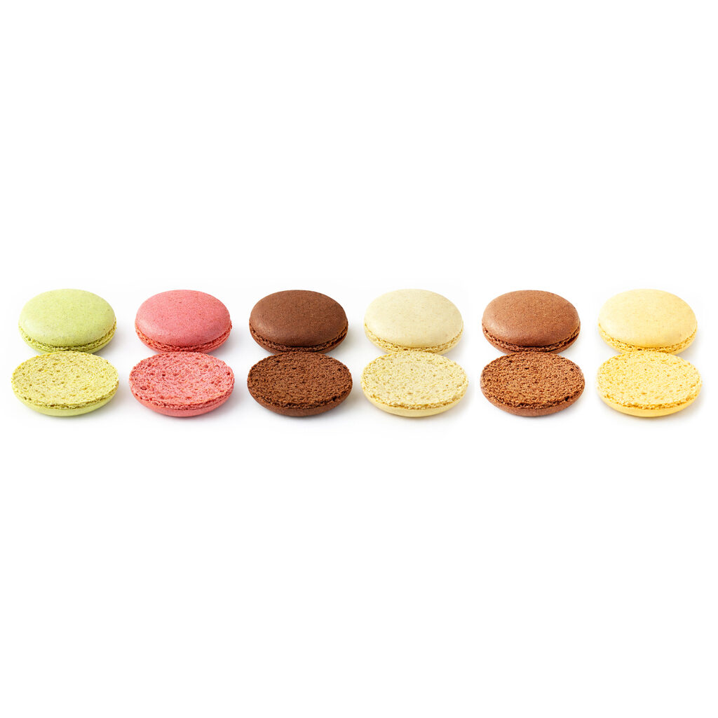 Coques macarons classiques
