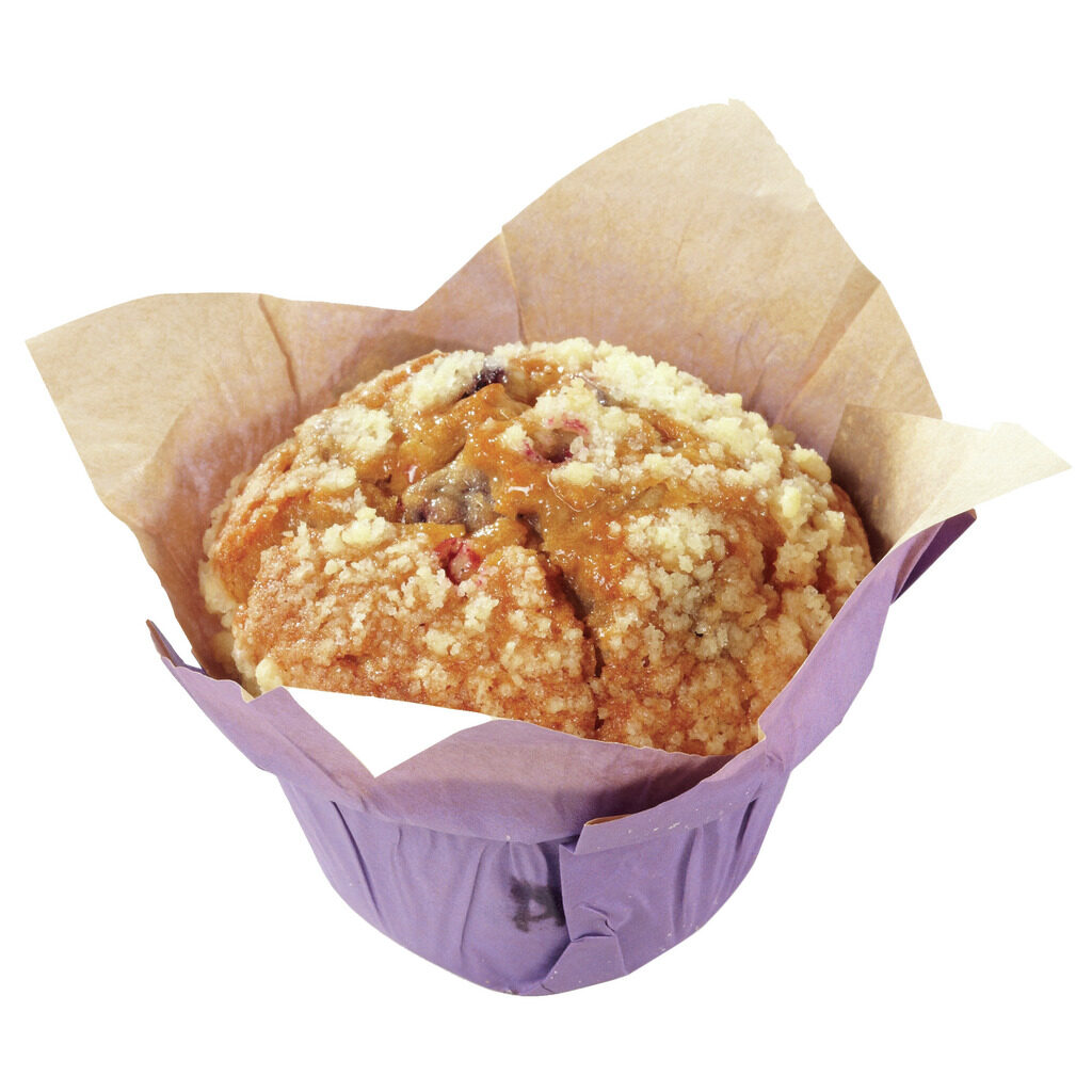 Muffin fourré myrtille