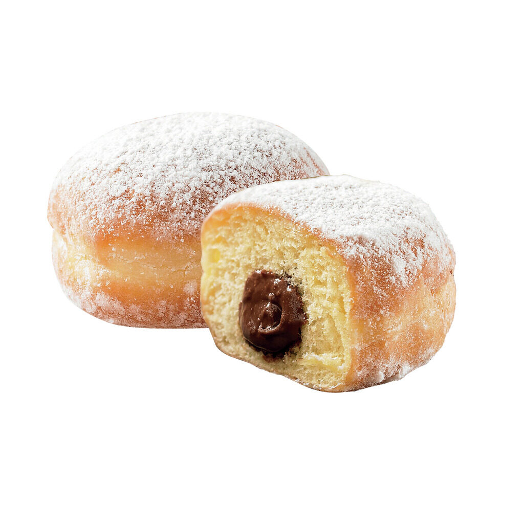 Mini beignet saveur chocolat noisette