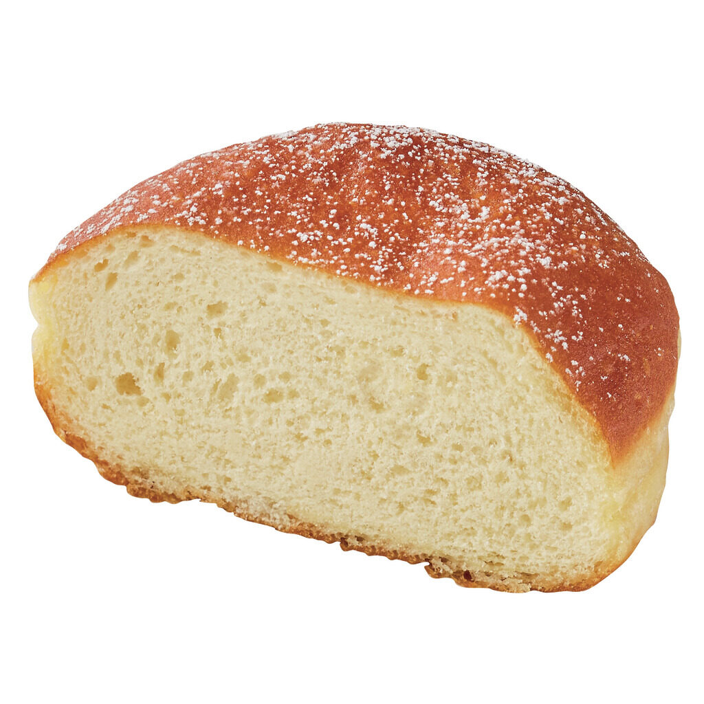 Beignet mascotte rond nature