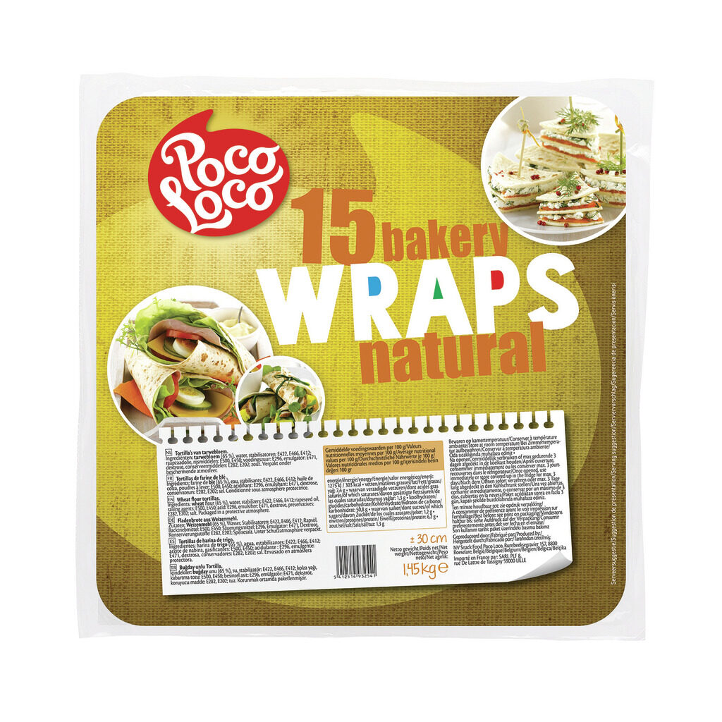Tortilla wrap nature