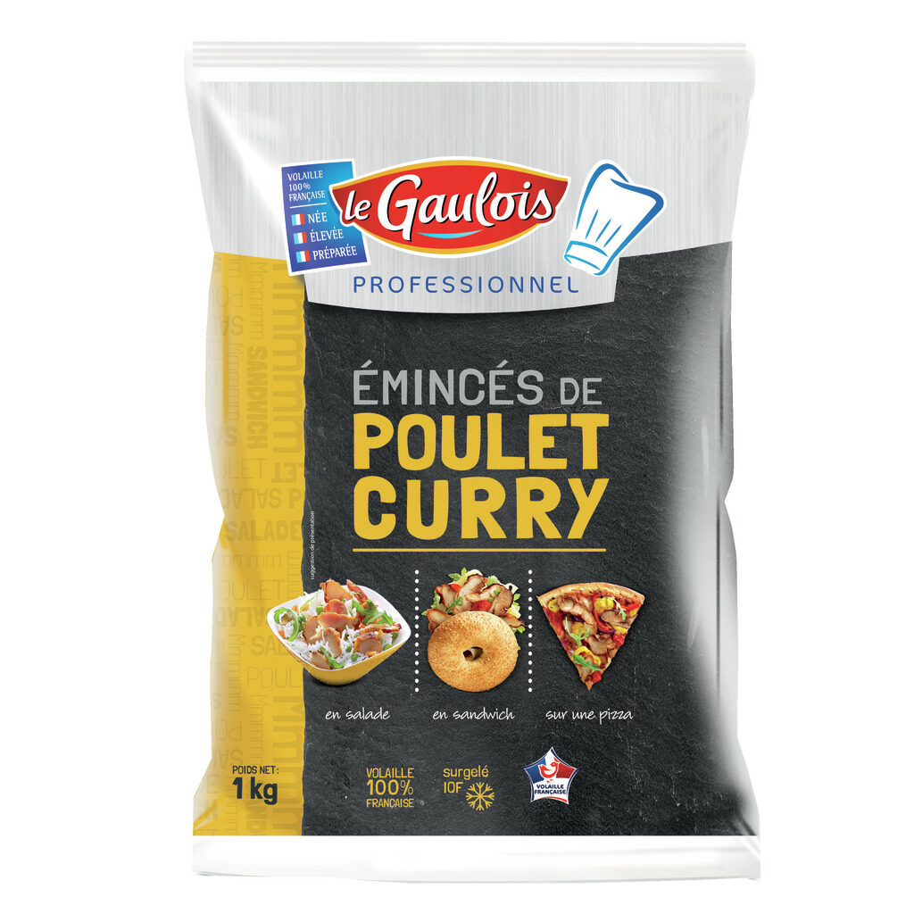 Émincés de cuisse de poulet curry