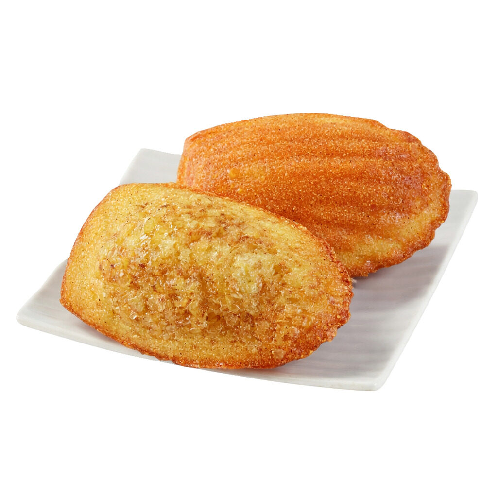 Madeleine craquante à la vanille