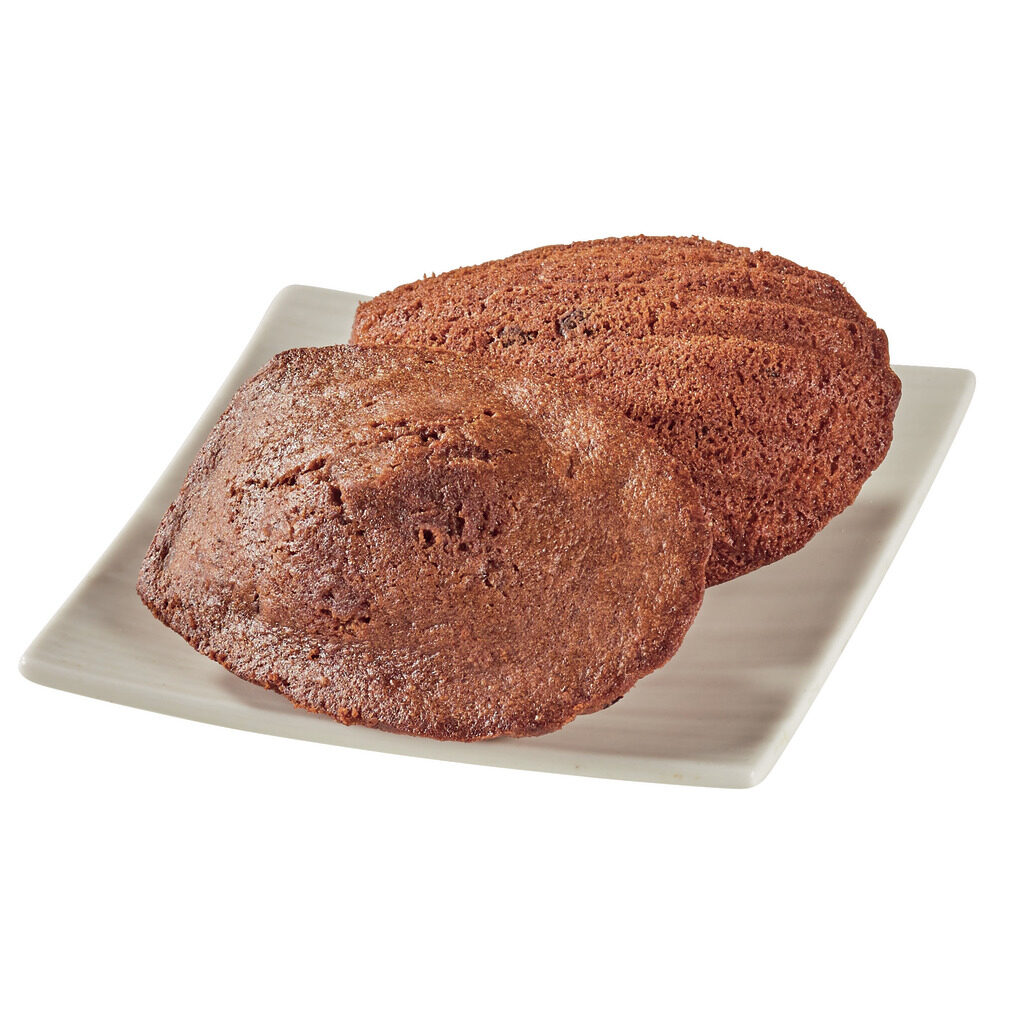 Madeleine fourrée triple chocolat