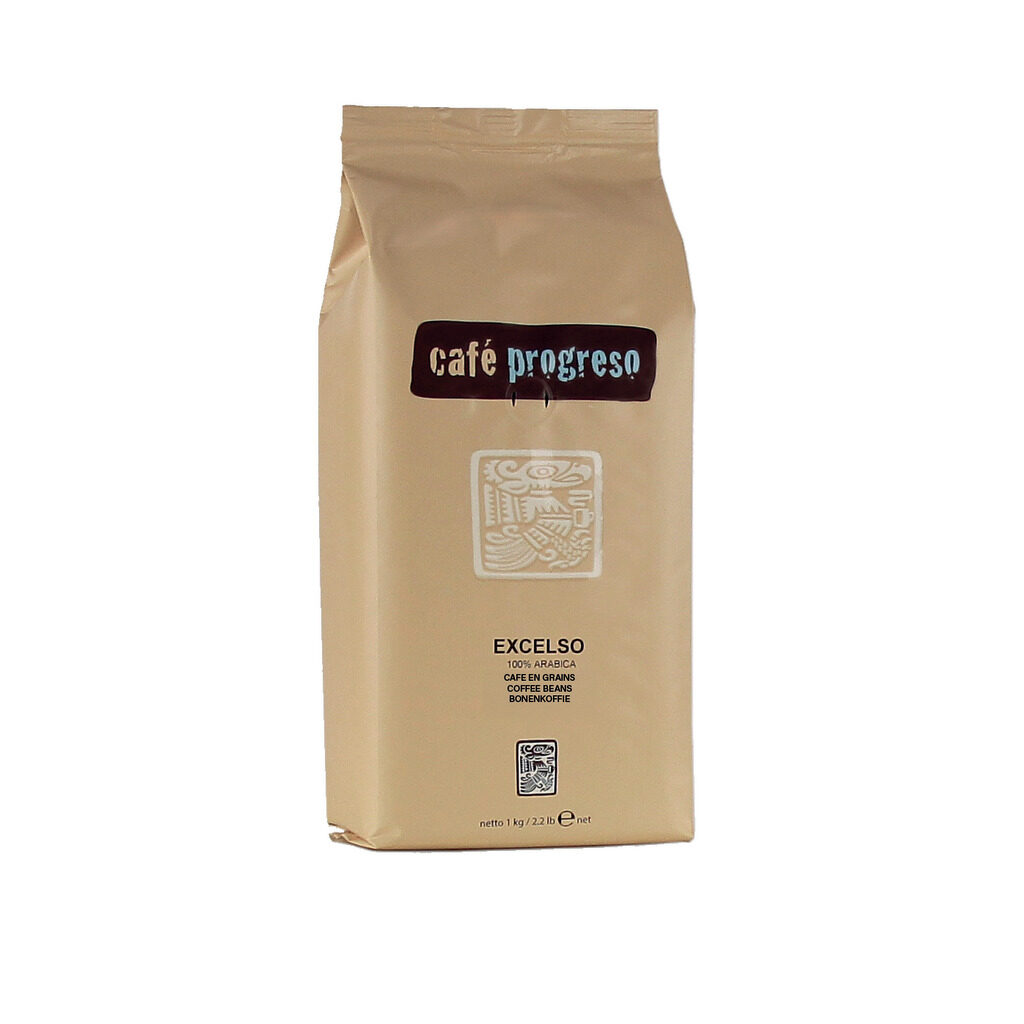 Café Progreso Excelso grains