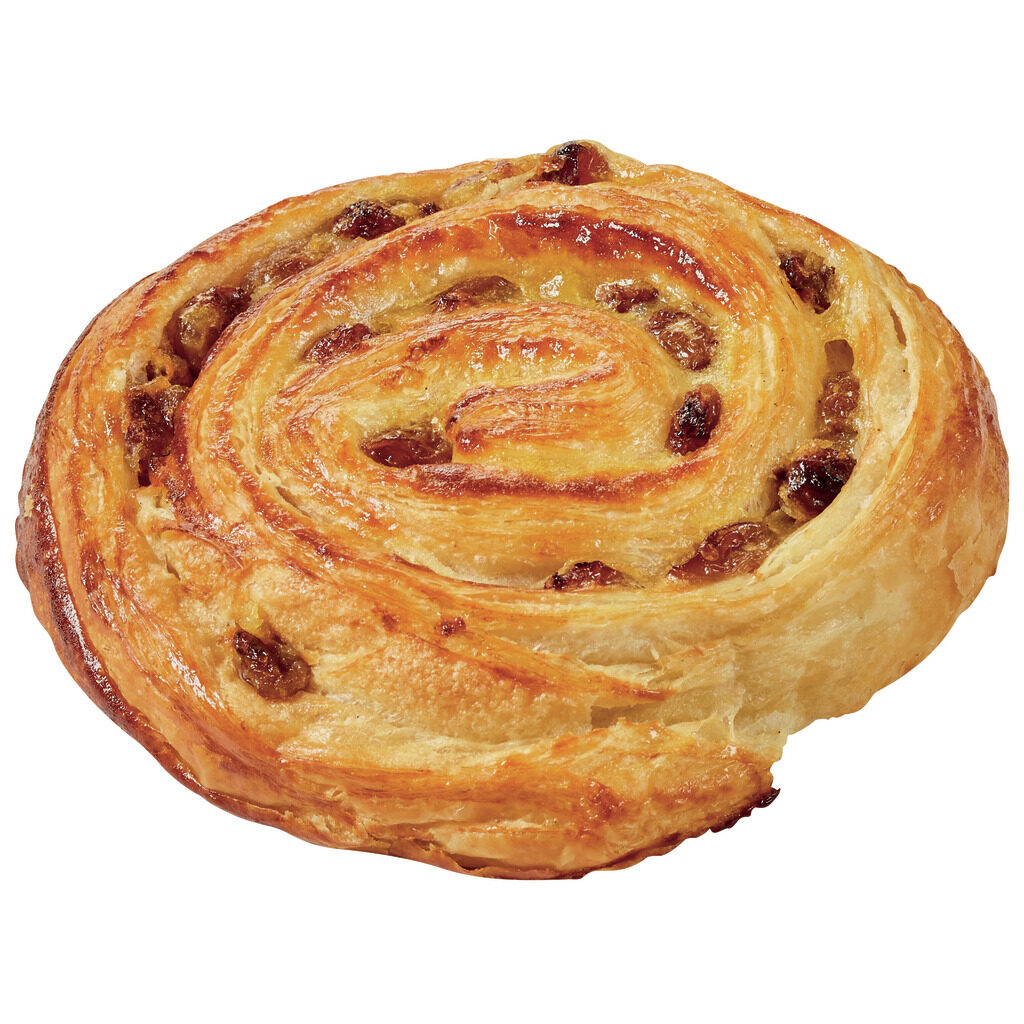 Pain aux raisins feuilleté