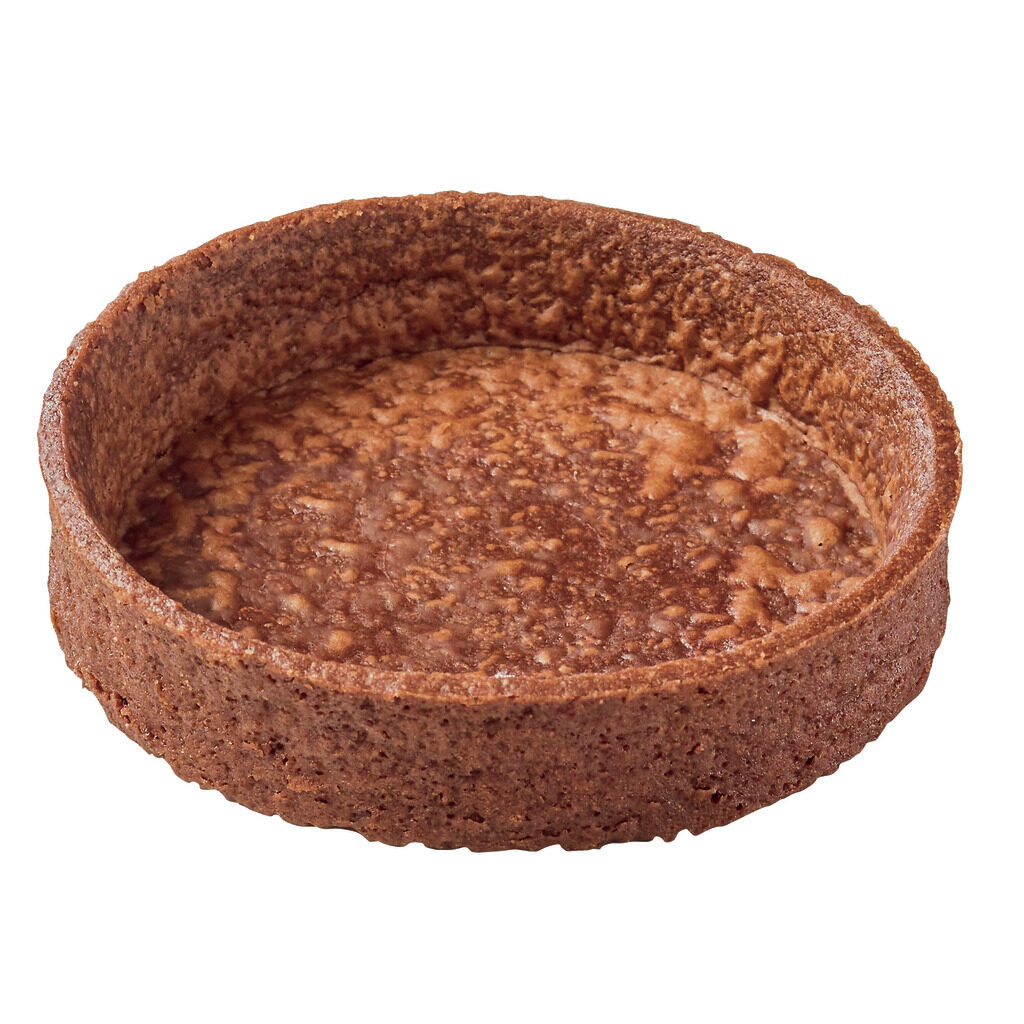Fond de tartelette sucré cacao cuit