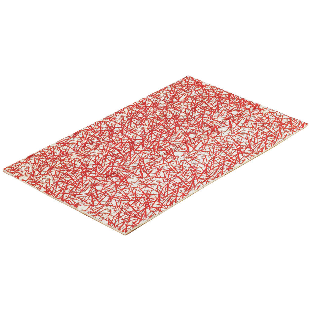 Feuilles joconde Mikado rouge