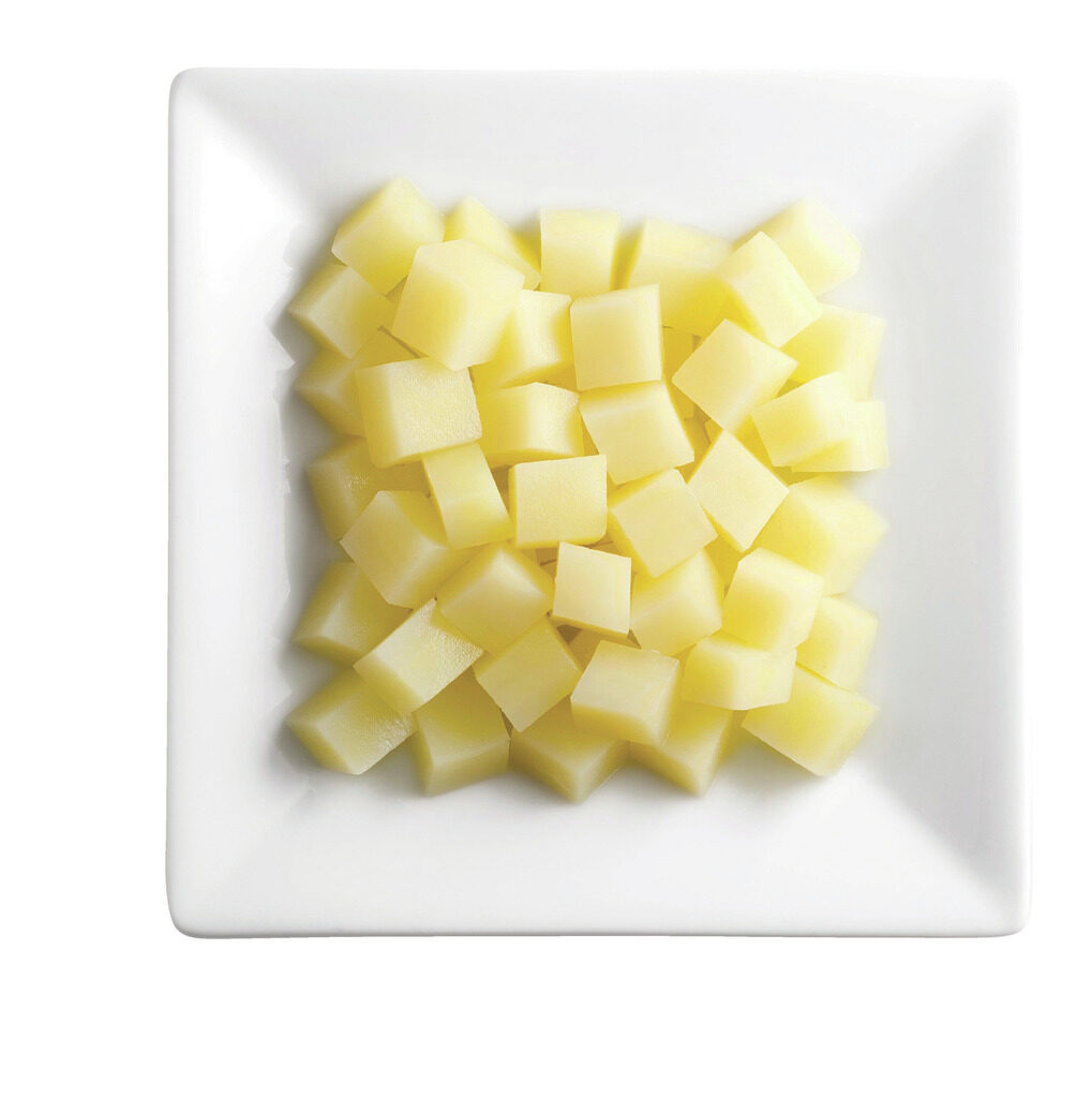 Pommes de terre cubes