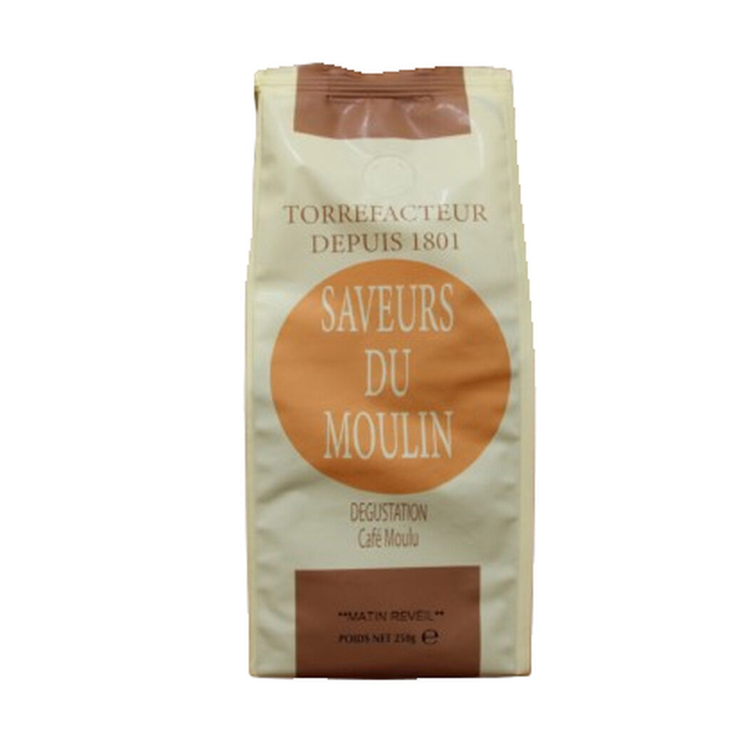 Café Saveurs du Moulin "Matin Réveil" moulu