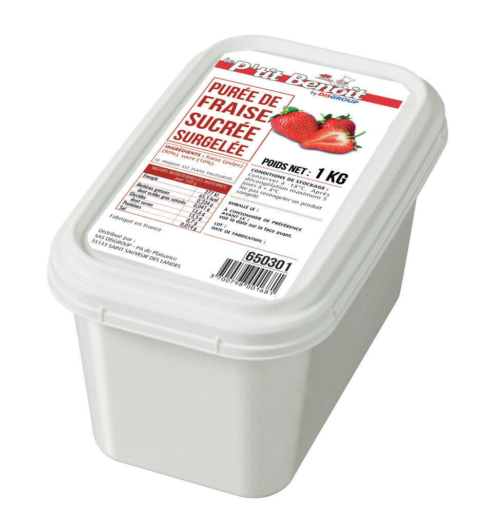 Purée de fraise