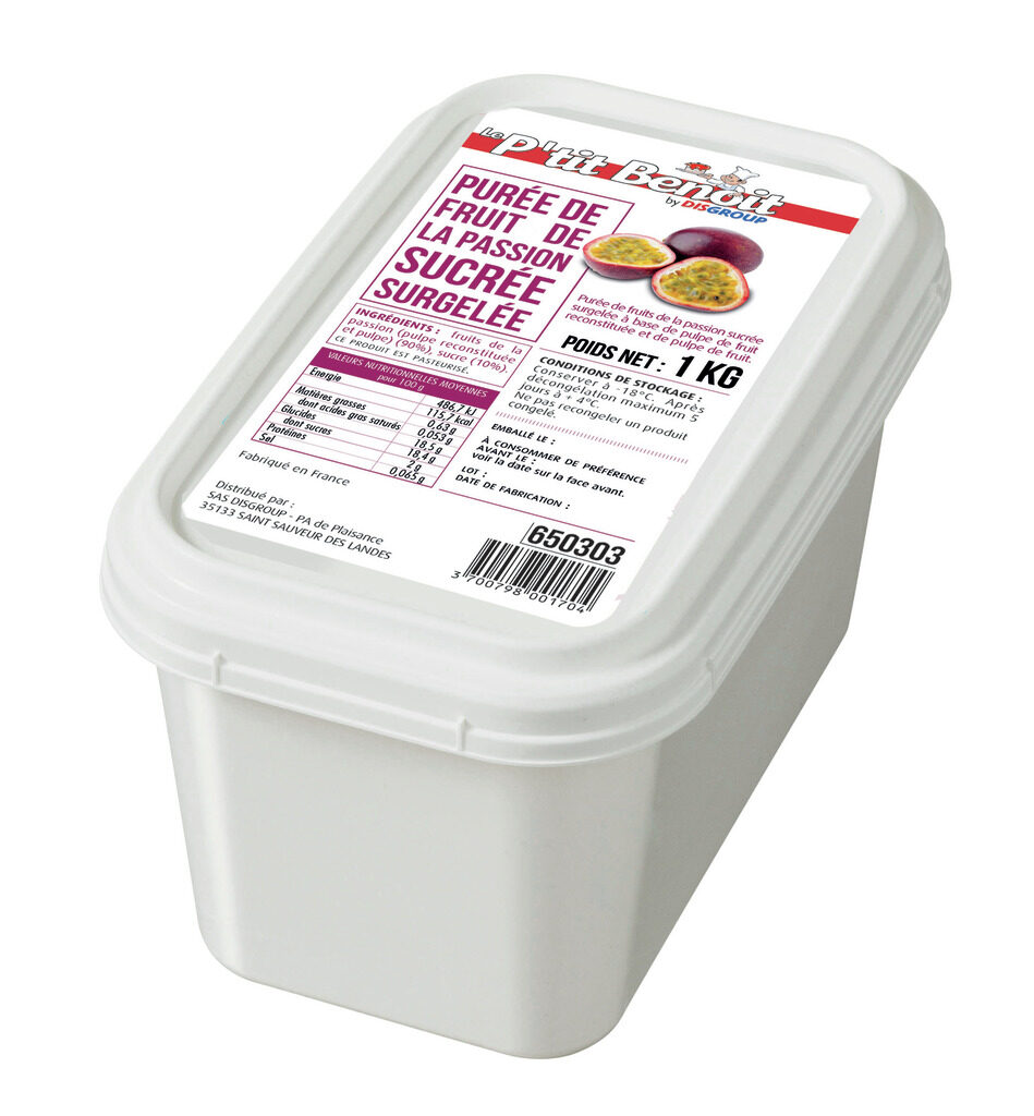 Purée de fruit de la passion